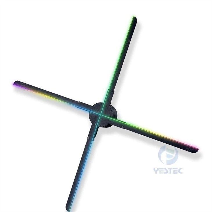 3d hologram fan machine